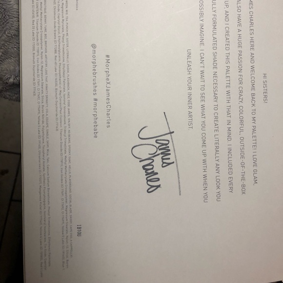 James Charles x Morphe Pallete - Picture 8 of 8